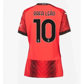 AC Milan Rafael Leao #10 Hemmakläder Dam 2023-24 Kortärmad